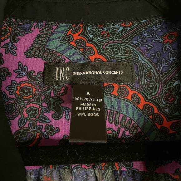 Purple Paisley Blouse - Picture 3 of 6